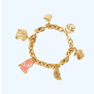 NWT Lilly Pulitzer GWP Charm Bracelet